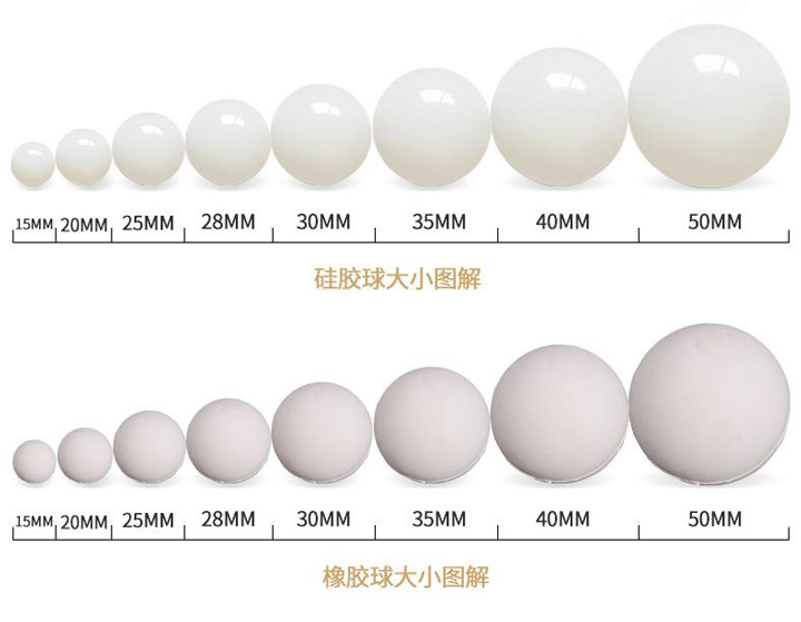 橡胶球直径